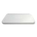 WERiT | Stacking boxes with curved lips — white, Slip lid