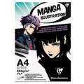 Clairefontaine | MANGA ILLUSTRATION sketch pads — 250 gsm, A4
