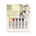 R&F® | HANDMADE PAINTS® DRAWING OILS™ — 6 x 12 ml sets, Starter