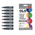 OLO™ | Premium Alcohol Marker sets ○ chisel nib — 8 markers, Basic, set