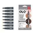 OLO™ | Premium Alcohol Marker sets ○ chisel nib — 8 markers, Portrait, set