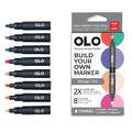 OLO™ | Premium Alcohol Marker sets ○ chisel nib — 8 markers, Manga I, set