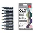 OLO™ | Premium Alcohol Marker sets ○ chisel nib — 8 markers, Pastel, set