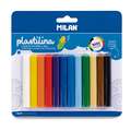 MILAN® | plastilina Modelling Clay Sticks — packs, 12 basic colours, 12 basic colours