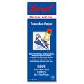 Saral® | Transfer paper packs — 5 individual sheets, Blue
