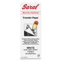 Saral® | Transfer paper packs — 5 individual sheets, White