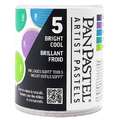 PANPASTEL® | Ultra Soft Artist Pastels — 5 x 9 ml pan sets, Bright cool
