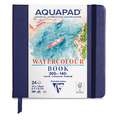 Clairefontaine | AQUAPAD® Hardback Watercolour books — 100% cellulose, 14 cm x 14 cm