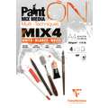 Clairefontaine | PaintON MIX MEDIA MIX4 pads — 12 sheets, A4, pad (bound on one side), 250 gsm