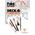 Clairefontaine | PaintON MIX MEDIA MIX4 pads — 12 sheets, A6, pad (bound on one side), 250 gsm