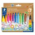 STAEDTLER® | Noris® jumbo fibre-tip pens — sets, 12 pens