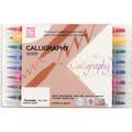 Kuretake | ZIG® MEMORY SYSTEM™ Calligraphy Marker — pure colour sets, set of 8