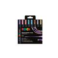 uni | POSCA PC-5M Paint Marker sets — 8 markers, Metallic colours - cardboard  box, 1. cardboard box