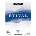 Clairefontaine | ETIVAL Cold Pressed Watercolour pads — 200 gsm, A4 - 21 cm x 29.7 cm, 200 gsm, cold pressed, pad (bound on one side)