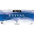 Clairefontaine | ETIVAL watercolour paper — blocks, 20 cm x 40 cm, 300 gsm, 10 sheets, 1. Block of 10 sheets
