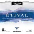 Clairefontaine | ETIVAL watercolour paper — blocks, 24 cm x 24 cm, 300 gsm, 25 sheets, 2. Block of 25 sheets
