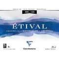 Clairefontaine | ETIVAL watercolour paper — blocks, 42 cm x 56 cm, 300 gsm, 25 sheets, 2. Block of 25 sheets
