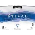 Clairefontaine | ETIVAL Cold Pressed Watercolour paper — spiral pads, 30 cm x 40 cm, cold pressed, 300 gsm, spiral pad