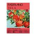 FABRIANO® | Tela OIL paper — 300 gsm, 24 cm x 32 cm, textured, 300 gsm, pad (bound on one side)