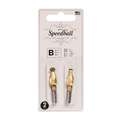 Speedball® | B Series Pen Nibs — 2 assorted nibs, set, B0 - B1/2