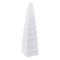 folia® | Cardboard Boxes — 12 assorted sizes, white