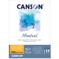 CANSON® | Montval® Watercolour pads — 300 gsm, A6 - 50 sheets, 50 sheet pad (one side bound), cold pressed