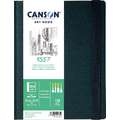 CANSON® | 1557 Hardbound ART BOOK — 120 gsm, 21.6 cm x 29.7 cm, cold pressed, 120 gsm