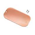 ABIG | Copper Enamelling Door Signs — 0.8 mm thick, rectangular with rounded corners, 106 x 54 mm, rectangular with rounded corners, 106 x 54 mm, single