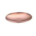 ABIG | Copper Blanks for enamelling — round & flat, Ø 103 mm, single