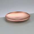ABIG | Copper Blanks for enamelling — round & flat, Ø 82 mm, 1 Stück