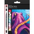 Marabu | GRAPHIX AQUA PEN sets — dual-ended pens, Octopy - 24 pens