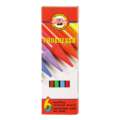 KOH-I-NOOR | PROGRESSO Woodless Coloured pencils — sets, 6 colours, set