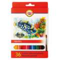 KOH-I-NOOR | Aquarell 'Fish' School Coloured pencils — packs, 36 colours, set
