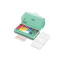 HIMI | Jelly Cup Gouache Paint sets — 30 ml pans, 18 x pans, green edition, set, 1. 18 colours