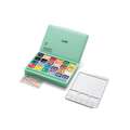 HIMI | Jelly Cup Gouache Paint sets — 30 ml pans, 24 x pans, green edition, set, 2. 24 colours