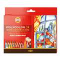 KOH-I-NOOR | POLYCOLOR Coloured Leads — packs, 24 leads, set