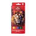 KOH-I-NOOR | LION Red Coloured Pencil — sets, 24 colours, set