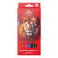 KOH-I-NOOR | LION Red Coloured Pencil — sets, 12 colours, set