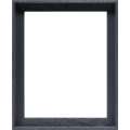 effect® | Floater Frames profile 50F  — wooden, 50 cm x 60 cm, black