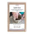 GLOREX | hobby time Soft natural clay — white or terracotta, 500 g / white