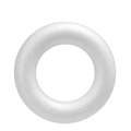 GLOREX | Polystyrene Half-Rings — flat backs, d 30 cm