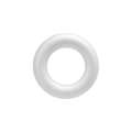 GLOREX | Polystyrene Half-Rings — flat backs, d 15 cm