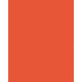 folia® |  Coloured Photo Card packs — 300 gsm, 50 cm x 70cm, orange