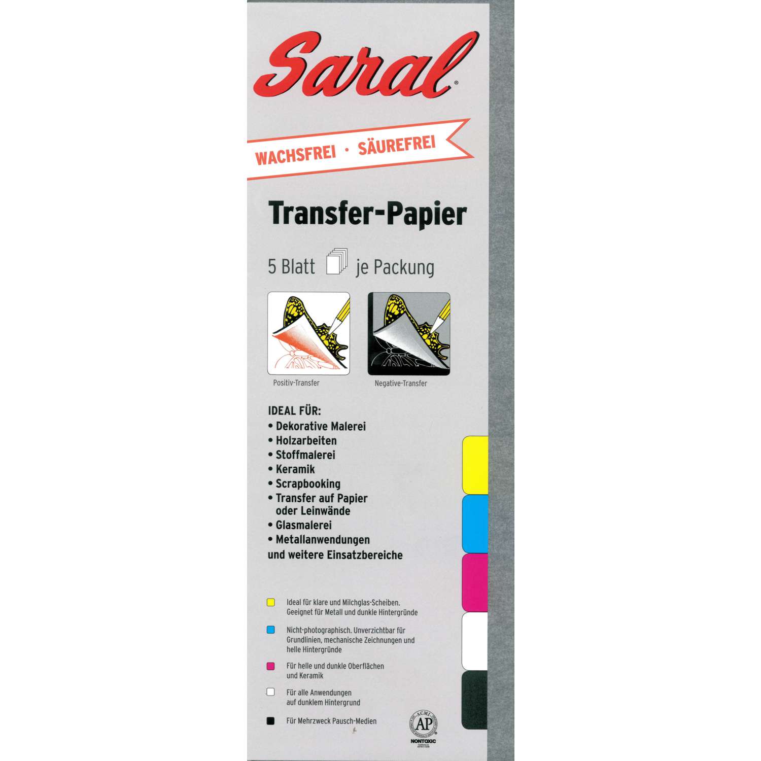 Saral WaxFree Transfer Paper Assortments 50,000+ Art Supplies Your