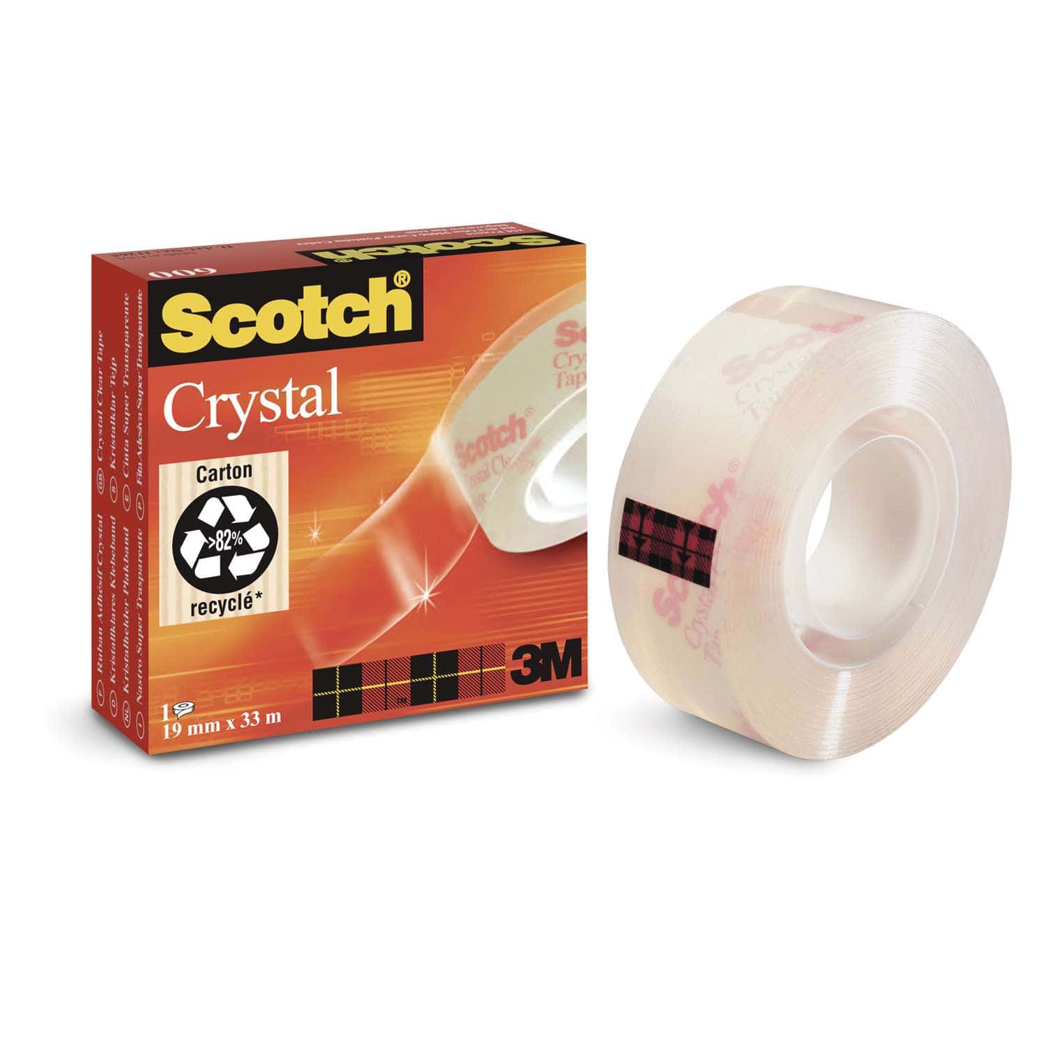 Scotch 600 Crystal Clear Tape, 50,000+ Art Supplies