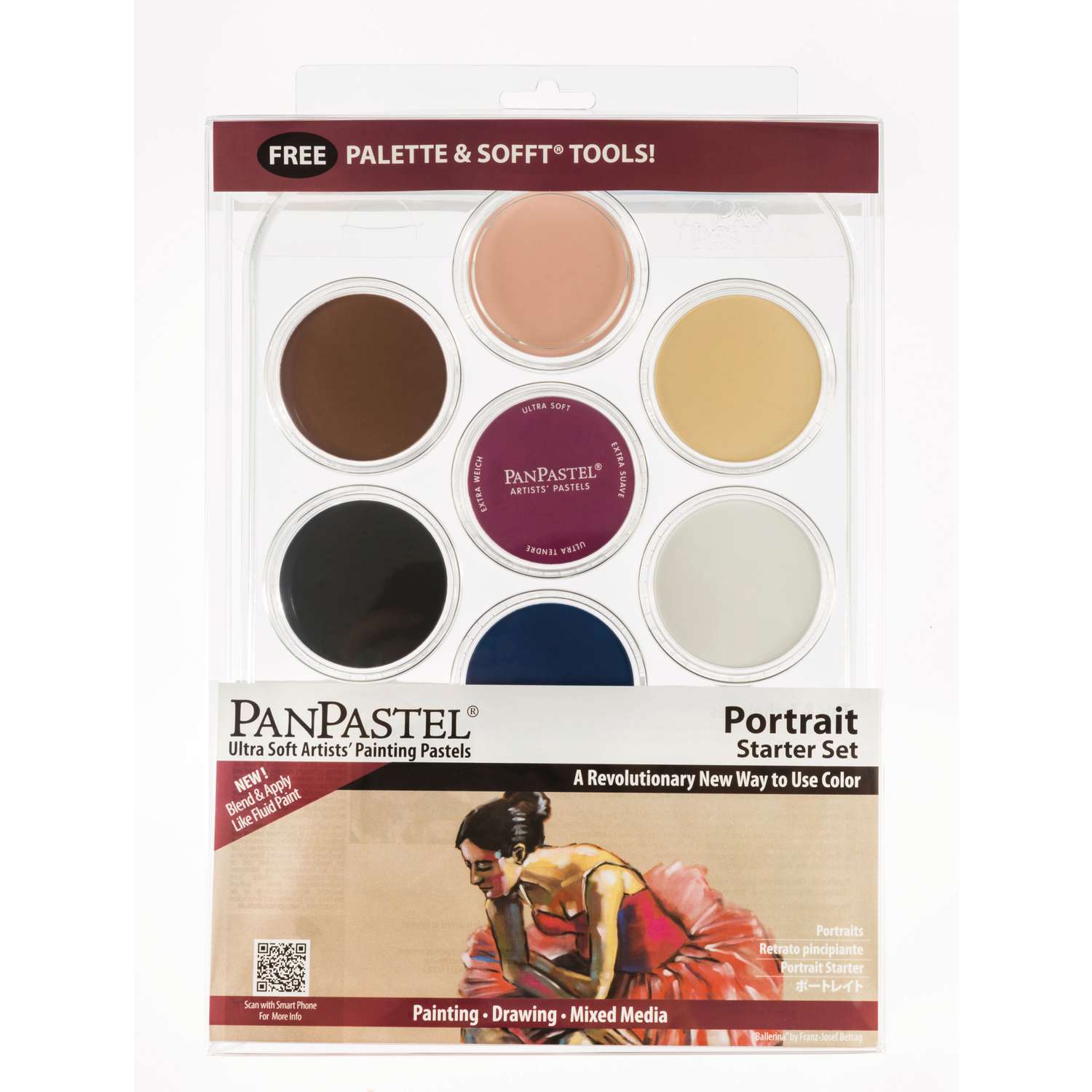 PanPastel Ultra Soft Metallic Artist Pastel 9ml - Silver Argent