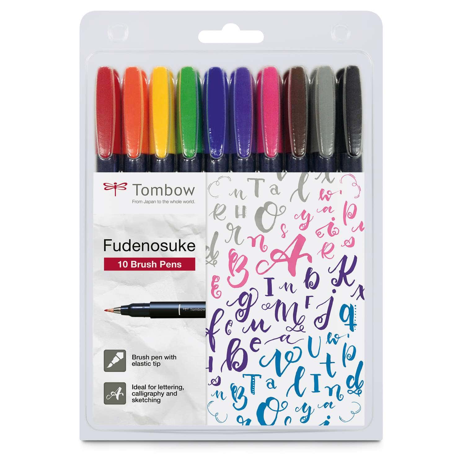 How to Use Tombow Fudenosuke Brush Pens 