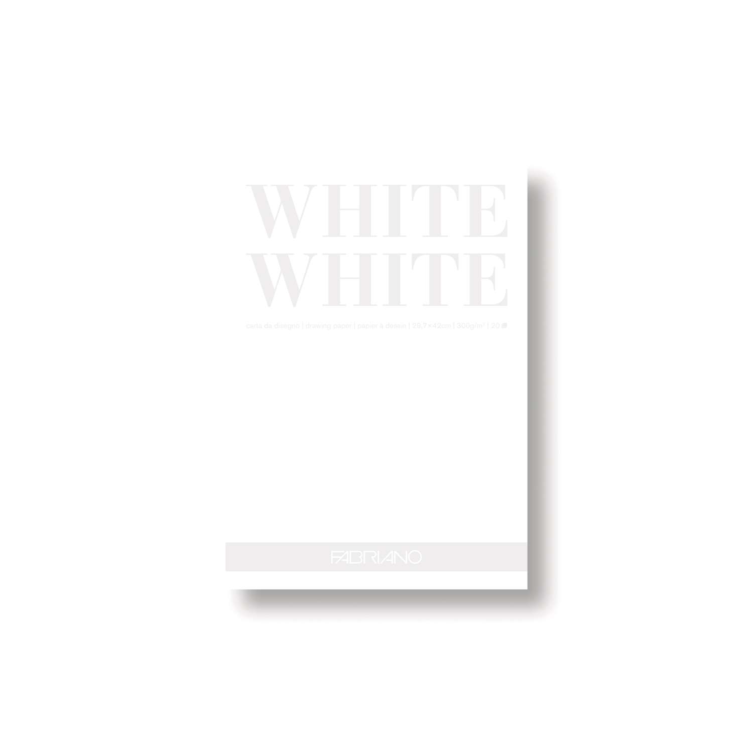 FABRIANO® | WHITE WHITE paper — smooth matt surface | 50,000+ Art ...