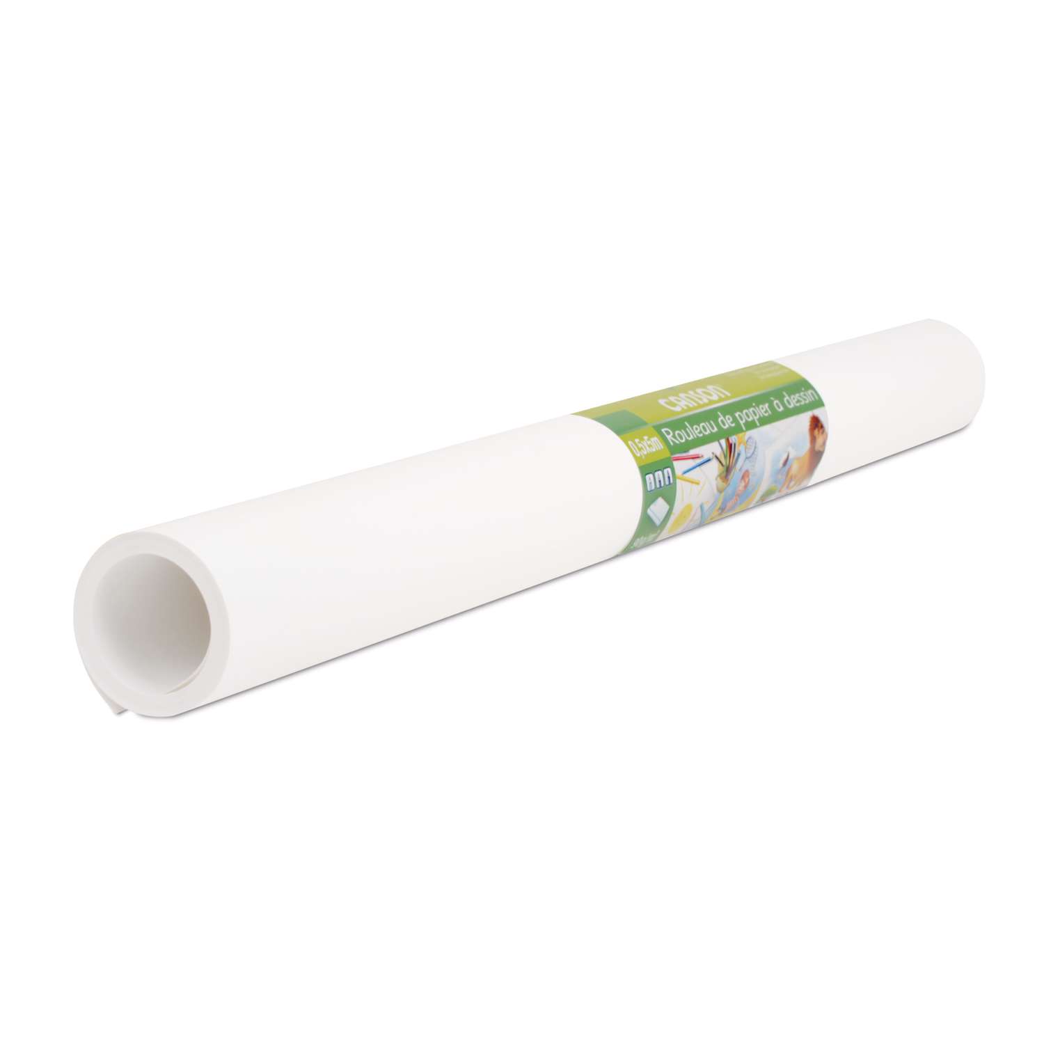 5/5m Crafts White Easel Paper Roll Children's Drawing