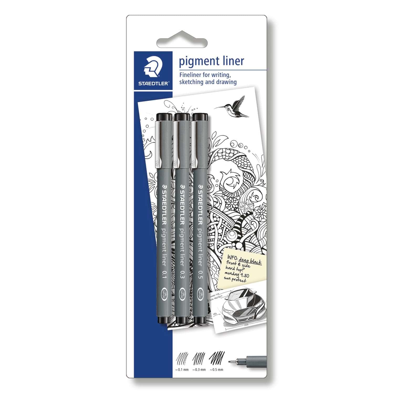 Staedtler Pigment Liner 308 Pen Set, 50,000+ Art Supplies